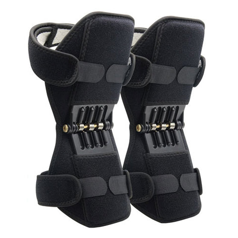 Image of Joint Support Knee Pads Breathable Non-slip Lift Knee Pads Powerful Rebound Spring Force Knee Booster